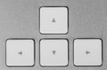 Control buttons - forward, backward, right, left.