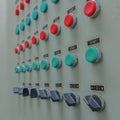 control cabinet industry Royalty Free Stock Photo