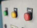 control cabinet industry Royalty Free Stock Photo