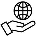 Control Isolated Vector icon which can easily modify or edit Royalty Free Stock Photo