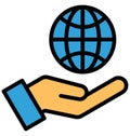 Control Isolated Vector icon which can easily modify or edit Royalty Free Stock Photo
