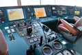 Cruise ship control panel Royalty Free Stock Photo