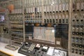 Control panel and circuits of solid-state vintage soviet digital computer Minsk 22 from 1964