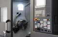Control panel of CNC milling machine