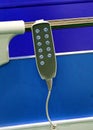 Control panel of hospital patiect care bed Royalty Free Stock Photo