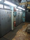 Control panels for subway excavator drives