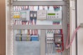 Controller, power supply, contactor, circuit breakers in the electrical Cabinet