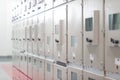 Control room for DC Circuit Breaker in a factory Royalty Free Stock Photo