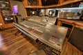 Control Room and Mixing Board at Leon Russell`s Newly Renovated, The Church Studio