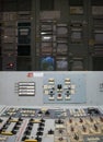 Control room of the nuclear power plant Royalty Free Stock Photo
