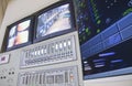 Control room - power plant Royalty Free Stock Photo