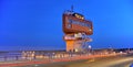 Control tower at Danube channel in Slovakia