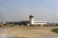 The control tower and hangar from Henri Coanda International Airpor