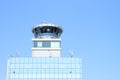 Control tower at Prague airport Royalty Free Stock Photo