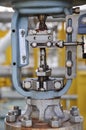 Control valve, Indicator for monitor position or status of valve function, pressure control valve or level control valve Royalty Free Stock Photo