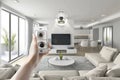 Control through voice-enabled security in real-time using camcorder, electronics, and surveillance with ultra-high resolution 4K c