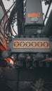 the controlling engine of a right hand heavy truck portrait 2