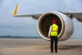 Controlling the jet engine of a modern commercial airplane