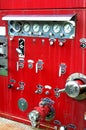 Antique Fire Engine Controls