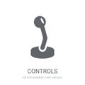 Controls icon. Trendy Controls logo concept on white background