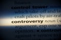 Controversy Royalty Free Stock Photo