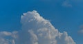 Convection Currents forming a Cumulonimbus cloud