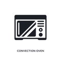 convection oven isolated icon. simple element illustration from electronic devices concept icons. convection oven editable logo