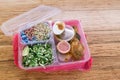 Convenient but environmental unfriendly plastic meal containers