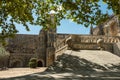 Convent of Christ or Convento de Cristo, ornately sculpted, Manueline style, hilltop Roman Catholic convent in Tomar