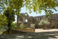 Convent of Christ or Convento de Cristo, ornately sculpted, Manueline style, hilltop Roman Catholic convent in Tomar