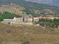 Old convent in countryside Royalty Free Stock Photo