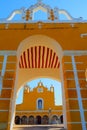 Convent of Izamal located east from the city of Merida at the Yucatan Peninsula, Mexico XI