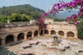 Convent of the Mercedarians Convento de La Merced in Antigua, Guatema Royalty Free Stock Photo