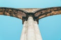 Convent Of Our Lady Of Mount Carmel Convento da Ordem do Carmo Is A Gothic Roman Catholic Church Built In 1393 In Lisbon City Royalty Free Stock Photo