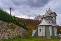 Convent. A public place for pilgrimage, landmark. Illustrative editorial. October 24, 2021 Kalarashovka Moldova