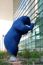 Denver Convention Center and blue bear