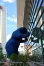 Denver Convention Center and blue bear