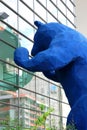 Denver Convention Center and blue bear