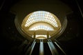 Convention center escalators Royalty Free Stock Photo