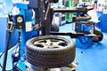 Conventional automatic tire changer