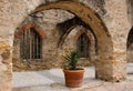 The Convento in mission San Jose, San Antonio, Texas Royalty Free Stock Photo