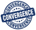 convergence blue stamp