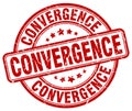 convergence red stamp