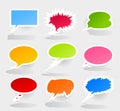 Conversation cloud2 Royalty Free Stock Photo