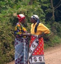 Conversation of two Tanzanian women