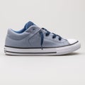 Converse Chuck Taylor All Star High Street Slip grey and navy blue sneaker