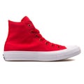 Converse Chuck Taylor 2 High red and white sneaker