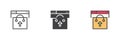 Conversion Rate Optimization different style icon set