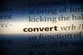 Convert