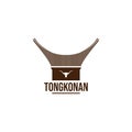 Tongkonan , Traditional House from Bugis South Sulawesi Indonesia, Logo Design Inspiration